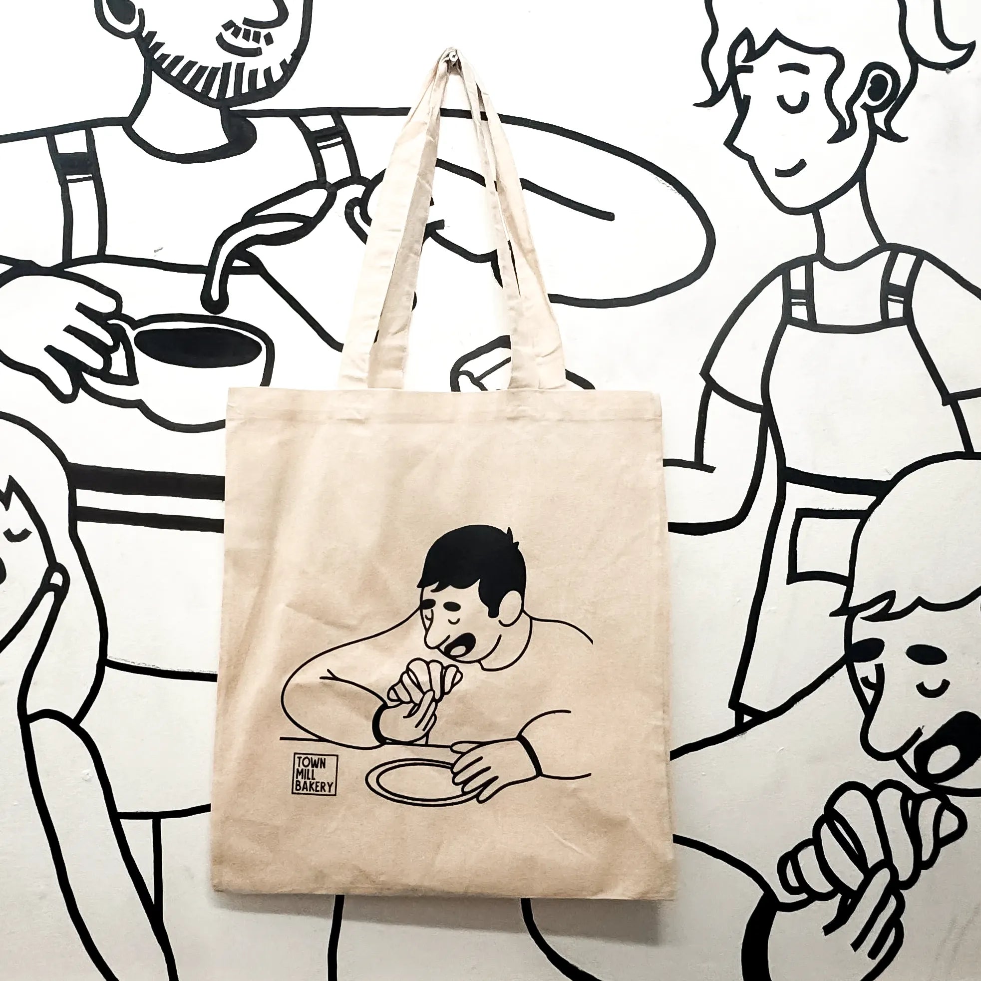 TOWN MILL BAKERY TOTE BAG