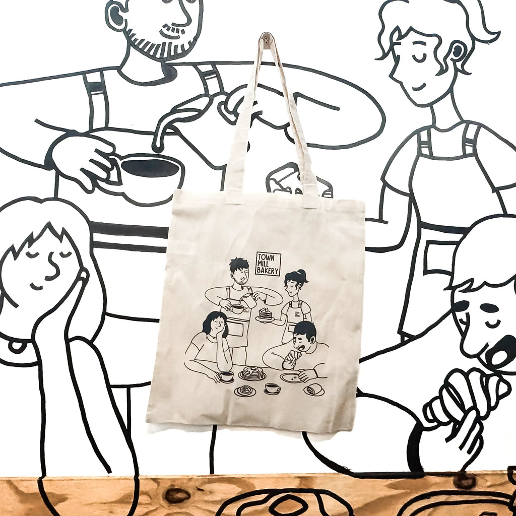TOWN MILL BAKERY TOTE BAG